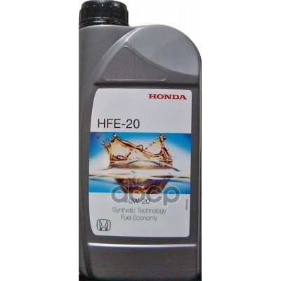 HONDA Масло Моторное Honda Engine Oil 0W-20 Синтетическое 1 Л 08232-P99-K1lhe
