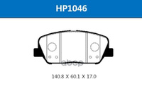 Колодки Тормозные Дисковые Передние Kia: Stinger 17-, Optima 11- / Hyundai: Genesis Coupe 10-, Grandeur 3.0I (17) 11-, K