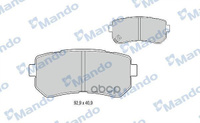 Колодки Тормозные Дисковые Hyundai Tucson (Tle) 2015 >> Mando арт. MBF015963