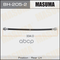 Шланг Тормозной Задний L Nissan Almera Masuma Bh-205-2 Masuma арт. BH-205-2