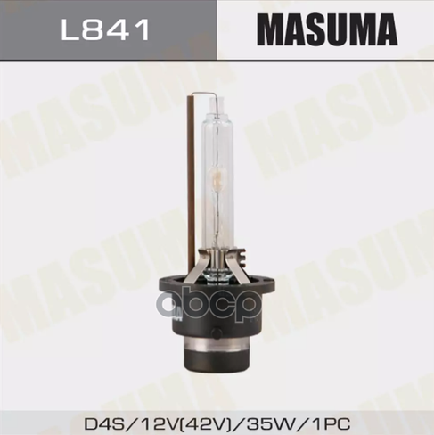 Лампа Ксеноновая D4s 4300K Masuma Xenon Standard Grade 1 Шт. L841 Masuma арт. L841