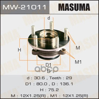 Ступица Передняя Nissan Dualis Masuma Mw-21011 Masuma арт. MW-21011