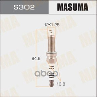 Свеча Зажигания Platinum Platinum (Lzkar6ap-11) Masuma S302p Masuma арт. S302P