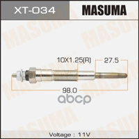 Свеча Накаливания Toyota Chaser Masuma Xt-034 Masuma арт. XT-034