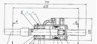 Гидроцилиндр ДМ-70.004-04 для дорожного катка ДУ-84/85