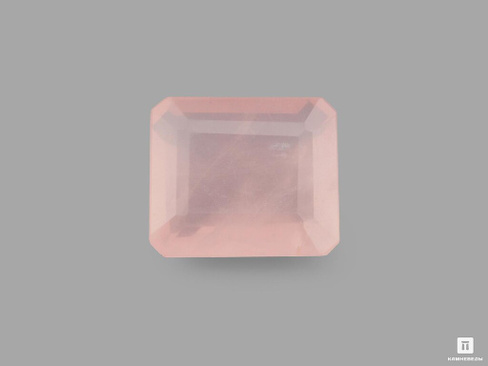 Розовый кварц, огранка 19х16х9 мм (20,60 ct), цена - 14300 руб