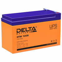 Аккумуляторная батарея для ИБП любых торговых марок 12 В 9 Ач 151х65х94 мм DELTA DTM 1209