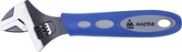 Ключ разводной МАСТАК 200 мм эргономичная ручка, держатель 020-10200H [020-10200H]