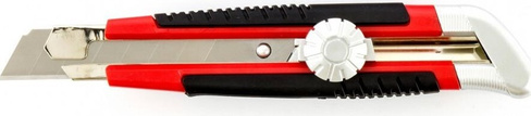 Нож для строительных работ MATRIX 18 мм нож,, выдвижное лезвие, металлическая направ [78914]