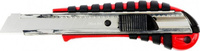 Нож для строительных работ MATRIX 18 мм нож, выдвижное лезвие металлическая направля [78938]