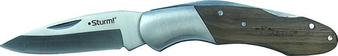 Нож для строительных работ Sturm 1076-10-J1 ножи складной с деревянной ручкой STURM
