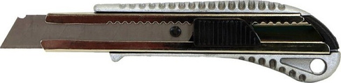 Нож для строительных работ Sturm 1076-08-09 18мм, алюминиевый корпус, автофиксация STURM