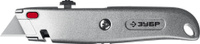 Нож строительный ЗУБР М-24 металлический с автостопом, трап. лезвия а24 [09228]
