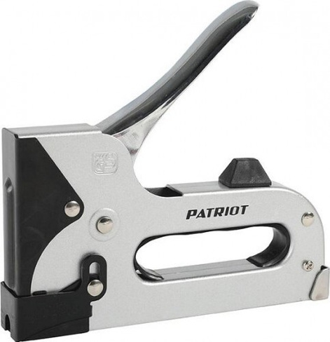 Скобозабиватель ручной PATRIOT Platinum SPQ-112L скобы тип 140 (6-14мм), профессиональный, в комплекте 1000 скоб [350007