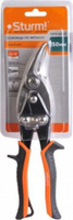 Ножницы по металлу Sturm 1074-02-03 двухрычажные, левый рез STURM