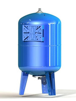 Гидроаккумулятор вертикальный STOUT синий 50л 10бар 1" STW-0002-000050
