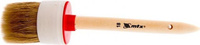 Кисть круглая MATRIX №18 (60 мм), натуральная щетина, деревянная ручка/ [82088]