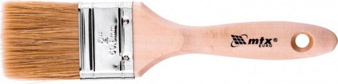 Кисть флейцевая MATRIX Евро 2" плоская, натуральная щетина, деревянная ручка// [83053]