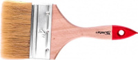 Кисть флейцевая MATRIX Стандарт 4" плоская (100 мм), натуральная щетина, деревянная р [82545]