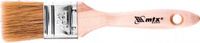 Кисть флейцевая MATRIX Евро 1,5" плоская натуральная щетина, деревянная ручка// [83052]