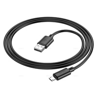 USB кабель для зарядки micro USB "Hoco" X88 2.4А, 1.0м, чёрный