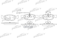 Колодки Тормозные Дисковые Передн Alfa Romeo: 145 96-01, 146 96-01 PATRON арт. PBP1137
