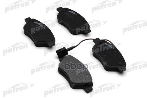 Колодки Тормозные Дисковые Передн Fiat: Grande Punto 05-, Panda 06- PATRON арт. PBP1466