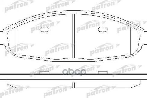 Колодки Тормозные Дисковые Передн Chrysler: Pacifica 04-07 PATRON арт. PBP7000