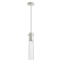 Подвес LED 5W 3000K SCROW 5058/5LB PENDANT ODL24 323 белый/прозрачный/металл/стекло