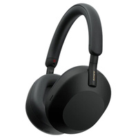Наушники с микрофоном беспроводные Sony WH-1000XM5 black, Bluetooth