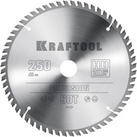 Диск пильный по дереву 250x30 мм 60T Kraftool PRECISSION 36952-250-30 KRAFTOOL