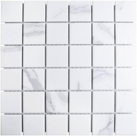 Мозаика керамическая Carrara Matt 48*48мм 30,6*30,6см Starmosaic