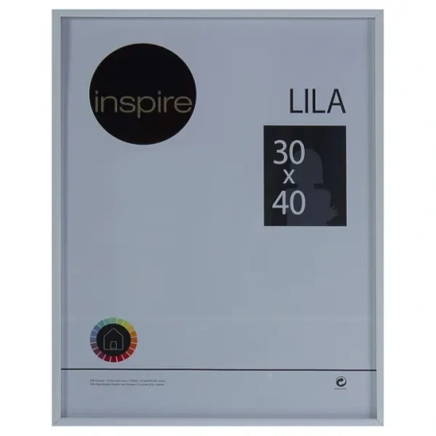 Рамка Inspire Lila 30х40 см цвет белый INSPIRE