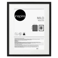Рамка Inspire Milo 40x50 см цвет черный INSPIRE None