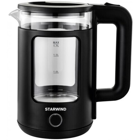 Чайник электрический Starwind SKG1053 1800Вт черный STARWIND