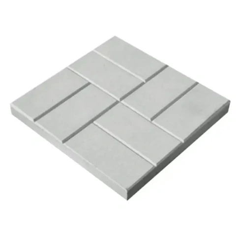 Плитка тротуарная 8 кирпичей 400x400x50 мм цвет серый Без бренда Тротуарная плитка
